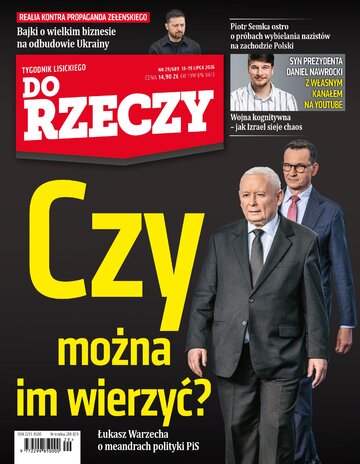 Okładka tygodnika Do Rzeczy: 29/2026 (689)