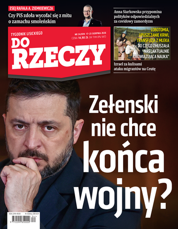 Okładka tygodnika Do Rzeczy: 34/2026 (694)