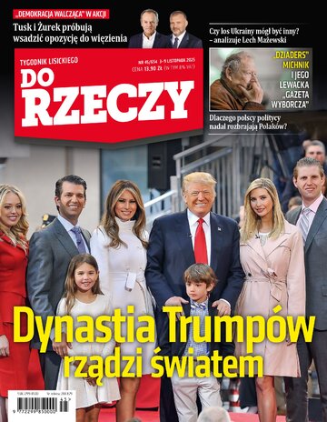 Okładka tygodnika Do Rzeczy: 45/2025 (654)