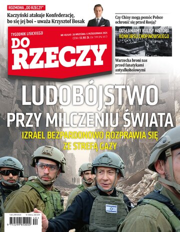 Okładka tygodnika Do Rzeczy: 40/2025 (649)