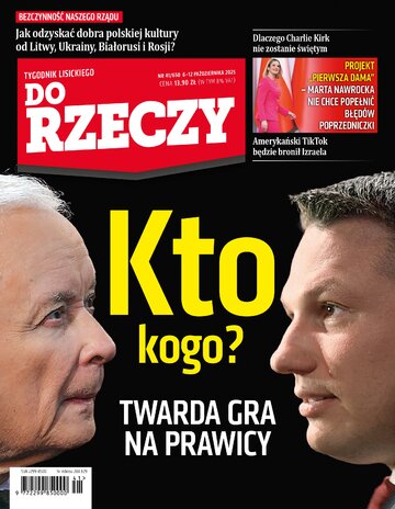 Okładka tygodnika Do Rzeczy: 41/2025 (650)