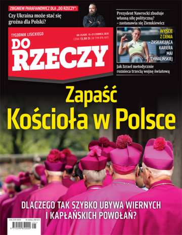 Okładka tygodnika Do Rzeczy: 25/2026 (685)