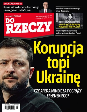 Okładka tygodnika Do Rzeczy: 48/2025 (657)