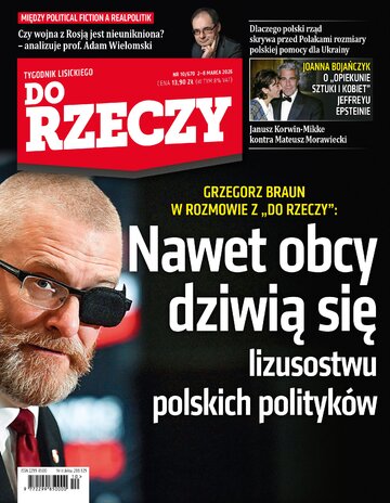Okładka tygodnika Do Rzeczy: 10/2026 (670)