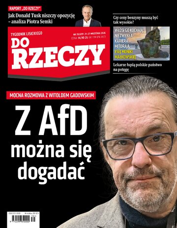 Okładka tygodnika Do Rzeczy: 39/2026 (699)