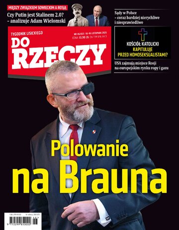 Okładka tygodnika Do Rzeczy: 46/2025 (655)